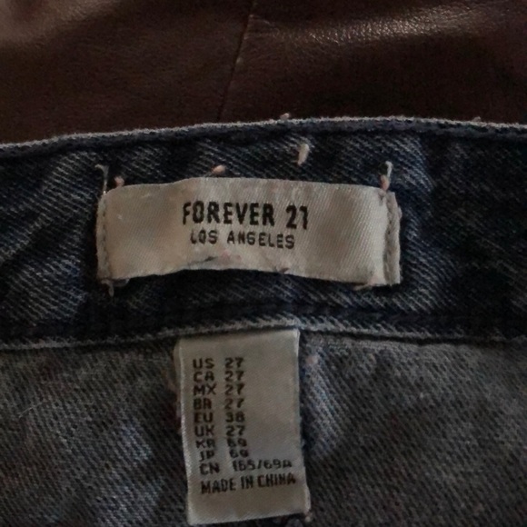 Denim Mini Skirt - Picture 3 of 3